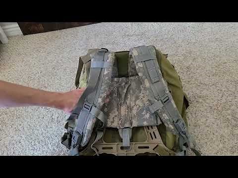 ALICE pack FILBE frame and MOLLE hybrid