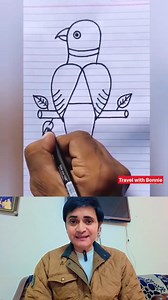 925K views · 6.9K reactions | How to draw parrot in easy way #parrot #parrotlover #drawing #drawingtutorial #drawingoftheday #drawingart #drawingchallenge #facebookpostシ #facebookreelsviral #facebookviral #facebookreel #FacebookPage | Manjinder Sandhu | Facebook