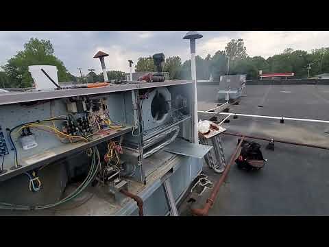 How To Change The Heat Exchanger On A Carrier Rooftop Package Unit