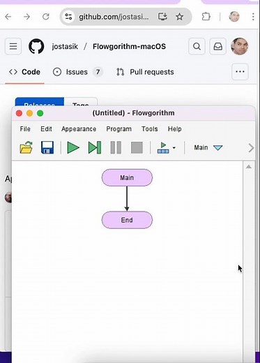 Flowgorithm for MacOs #flowchart #flowcharts #algorithm #algorithms #macos #algo #tecqmate #coding