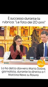 "Insomma", lo ha detto davverro Maria Soave, giornalista, durante la diretta di 1 mattina news su Raiuno 😅 (📹 1mattinanews/Raiuno) #mariasoave #riauno #gaffeintv #ridereinsieme #20anni | SPYit.it