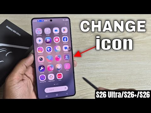 Samsung Galaxy S26 Ultra/S26+: How to change icon theme on Samsung