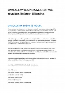 PPT - UNACADEMY BUSINESS MODEL PowerPoint Presentation, free download - ID:10639252