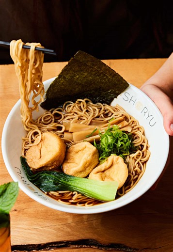 chopsticks always at the ready😎🥢 #noodles #ramen #foodtok #broth #comfortfood