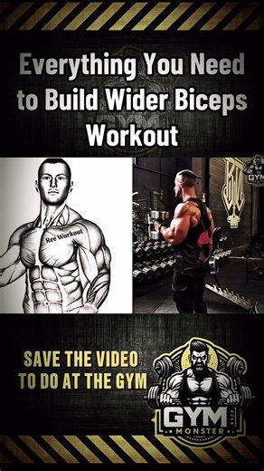 💪 Everything You Need to Build Wider Biceps Workout | Bigger Arms & Maximum Growth#BicepsWorkout