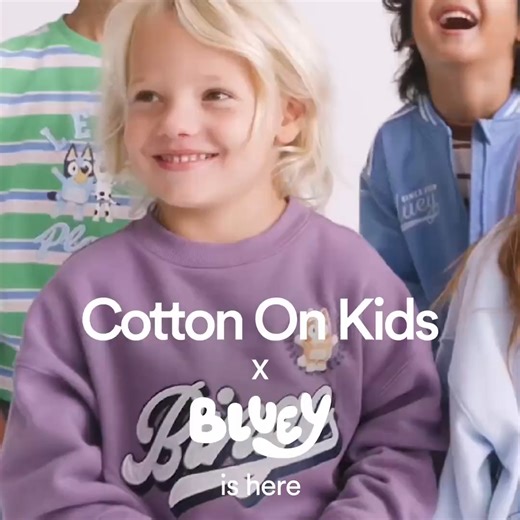 Two Aussie icons. One epic adventure. Our biggest Bluey collab is here 💙 Shop Bluey Now: https://shorturl.at/8E1ph #CottonOnKids | Cotton On Kids