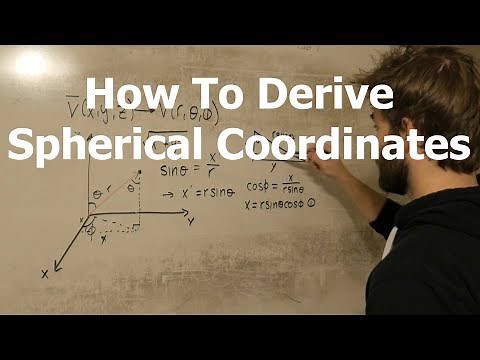 Deriving Spherical Coordinates (For Physics Majors)
