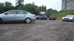 Retro Drive-in Movies on Reels