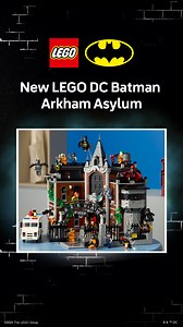 New exclusive LEGO DC Batman Arkham Asylum. | LEGO | Facebook
