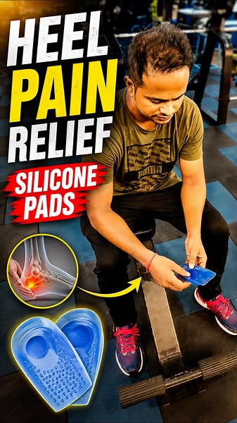 Plantar Fasciitis Heel Pain Relief 👣 Best Silicone Gel Heel Cups Review & How to Use