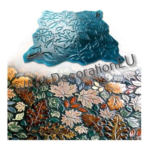 Polyurethane Stamp "autumn" – 3D Concrete Imprint Mat for Decorative Paving Stones - Etsy