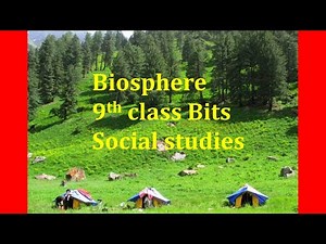 Biosphere bits 9th class social#mysocialclassroom#biosphere 9th class em bits#biosphere#bayospiyar