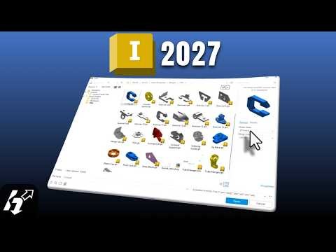 Updated Save & Open Dialog | Inventor 2027