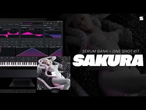 (50) Best Hyperpop Serum Preset Bank - SAKURA (EDM, GLITCHCORE, DIGICORE SYNTH PRESETS) One Shot Kit