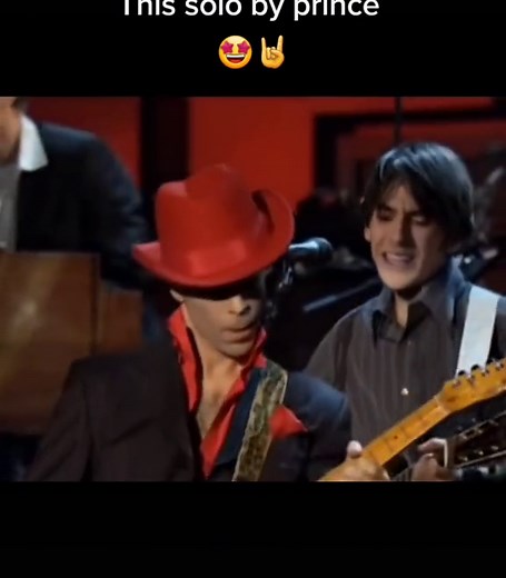 Prince Guitar Solo - While My Guitar Gently Weeps 2004