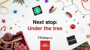 7.2K views · 199 reactions | Make a stop at TTCShop.ca this holiday season. https://www.ttcshop.ca/ | Toronto Transit Commission | Facebook