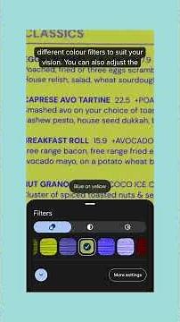 Magnify text using your phone!