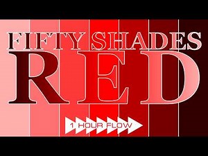 What Red Hides🔴: From Soft to Horror (60 Min) | Плавный градиент красного за 1 час