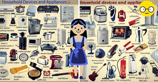 Household Devices and Appliances Vocabulary in English - ESLBUZZ