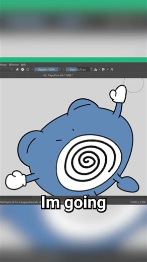 REVREALING MY MASTER PLAN - Day 61 Pokémon Drawing Challenge #poliwhirl #pokemon #drawingchallenge