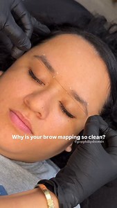 1.4K reactions · 8 comments | ✨ How to get a super clean brow mapping outline?  Trick: skip the pre-inked mapping thread. Instead, use a clean thread and color it in with a black brow pencil from @islaybrowsupplies ✨ #browmapping #nanobrows #pmuartist #browtraining #permanentmakeup #houstonbrows #browstylist #browartist #browmappingstring #microbladinghouston #pmubrows #islaybrowsupplies #browtransformation | Gene Phillips Brow Art | Facebook