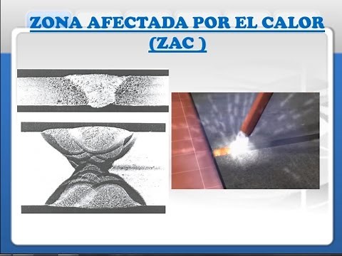 Heat-affected zone (HAZ) in welding