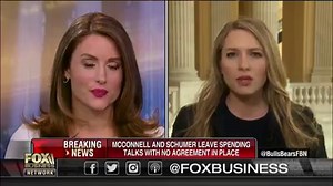 21K views · 237 reactions | JUST IN: Top lawmakers House Speaker Nancy Pelosi, House Minority Leader Kevin McCarthy, Senate Majority Leader Mitch McConnell and Senate Minority Leader Chuck Schumer failed to come to an agreement on a budget deal on Tuesday after talks broke down in regards to non-defense spending. Hillary Vaughn with the latest. | Fox Business | Facebook