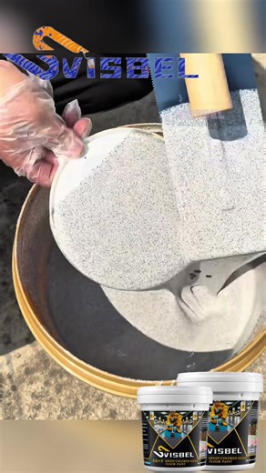 Old floor to luxury in a flash! Epoxy sand self-leveling: seamless, wear-resistant, waterproof & stain-proof! Limited time low price—grab fast!#DIY #Renovation #viral #epoxypour #waterproof