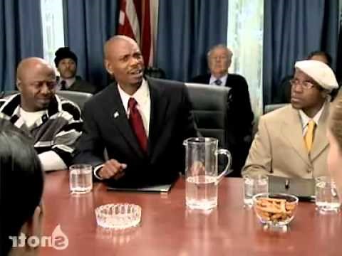 Dave Chappelle - Black bush - oil scene