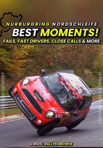 THE MOST FAMOUS RACETRACK IN THE WORLD 🤩 | Compilation of the BEST MOMENTS at the Nürburgring 🔥 #nürburgring #automotive #motorsport #racing #cartok