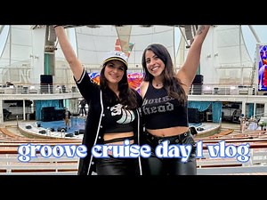 embarking on the world's largest music cruise 🛳️ groove cruise 2025 day 1 vlog