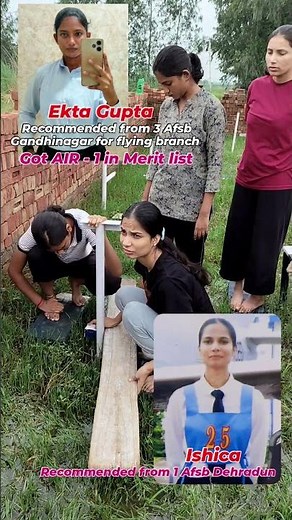 Afcat Afsb Recommended Girls Candidates | Best SSB Coaching for GTO #ssb #Afsb #afcat