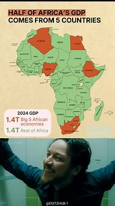 249K views · 336 reactions | Half of Africa’s GDP Comes From Just 5...