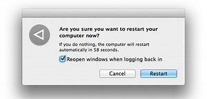 Mac Reopens Apps On Startup