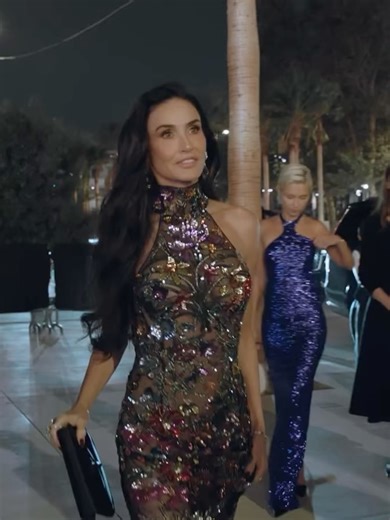 Demi Moore on Instagram: "What a colorful night celebrating the @lacma Art & Film Gala in @gucci ♥️ Bringing the worlds of art, film, fashion, and entertainment together — all while celebrating a @dodgers World Series win right in the heart of LA!"
