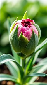 Carnation Full Life-Cycle Time-Lapse: From Seed to Ruffled Bloom