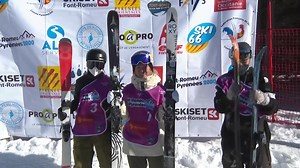 Make that four Font Romeu slopestyle World Cup victories for Tess Ledeux 🇫🇷 in her career, as France's finest once again crushed it on home turf, putting this one down clean for the win today in the Pyrenees... #fisfreestyle #fisfreeski #fontromeu #freeski #slopestyle #tessledeux | FIS Freestyle Skiing