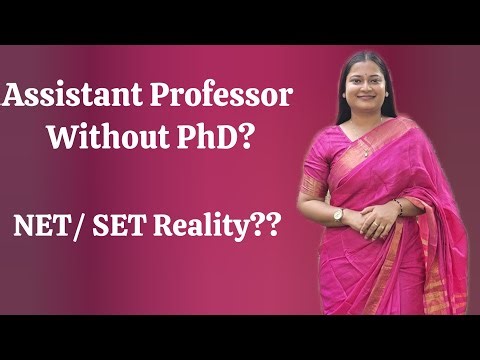 Permanent Assistant Professor Without PhD | Complete Guide
