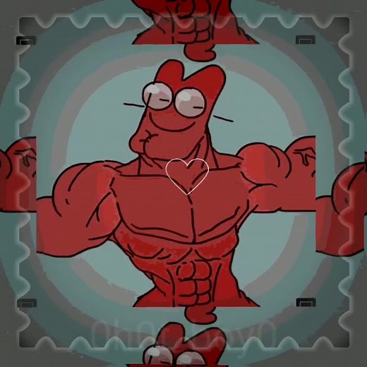 Anthropomorphic Heart Character Animation Video