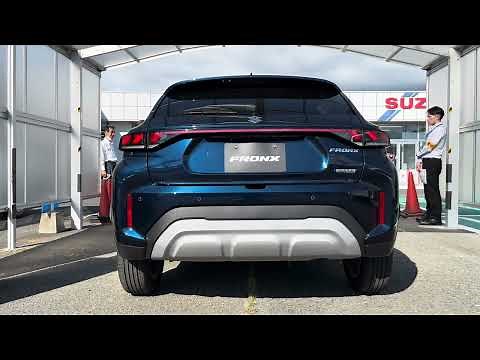 SUZUKI FRONX フロンクス(セレスティアルブルーパールメタリック)先行展示会2024.8.1(佐賀県)(iPhone 13 mini 4K 60fps Dolby Vision撮影)