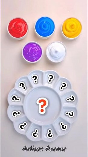 5 primary colors mix to! make 13 new colors 😃
