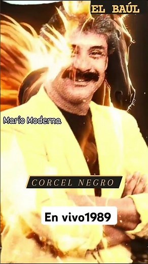 corcel negro en vivo 1989 Mario moderna 💯 audio cassette