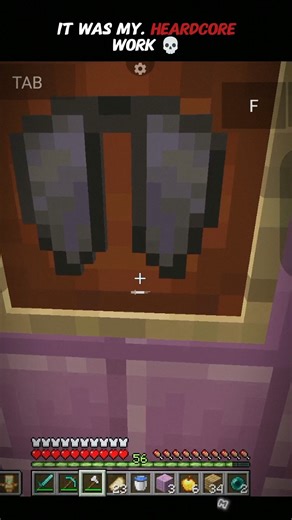 it was my heardcore work 💀 and 1Mviews#minecraft#memes#heardcore#shortsviral#short feed#short video