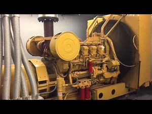 Caterpillar 3508 diesel generators in parallel mode