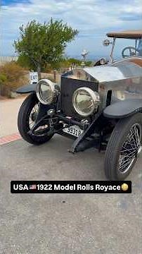 USA🇺🇸1922 Model Rolls Royce😳#usa #america #vlog #cars #vintage