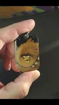 2012 Angry Birds Star Wars Dog Tags Gold Dog Tag Chase #short #shorts #collectiblejunk #toys
