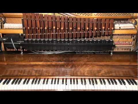 Seeburg E coin piano performing "You Tell Her - I Stutter"