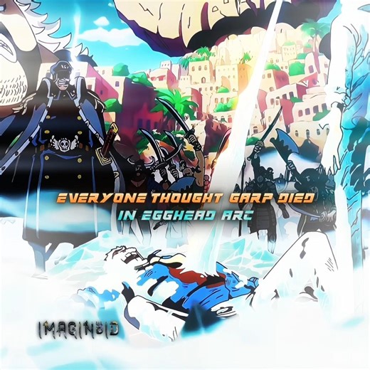 Garp Is Still Alive ❤️‍🩹🥶 | One piece Elbaf Arc | MONTAGEM PEGADORA (Ultra Slowed) #shorts