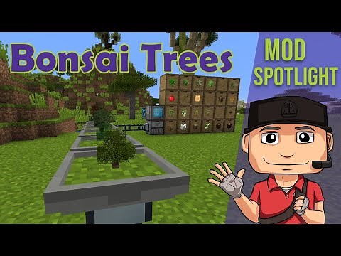 Bonsai Trees v1.1.2 Mod Spotlight for Minecraft 1.12 by Davenonymous