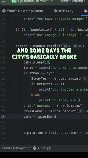 Day 3 of editing my Python script #coding #python